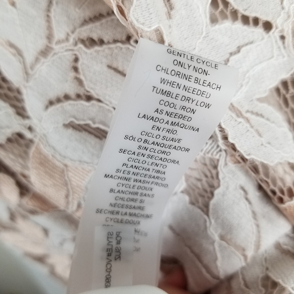 Vince Camuto Womens Lace Sleeveless Midi Dress Size 10 Cottagecore Romantic Boho - Picture 13 of 16